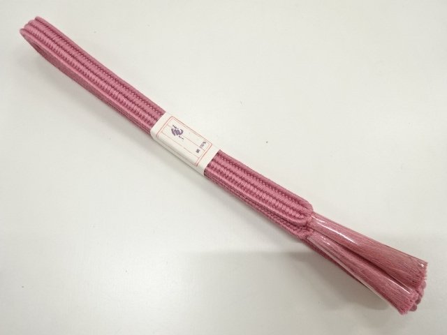 JAPANESE KIMONO / UNUSED HAND-TIED OBIJIME